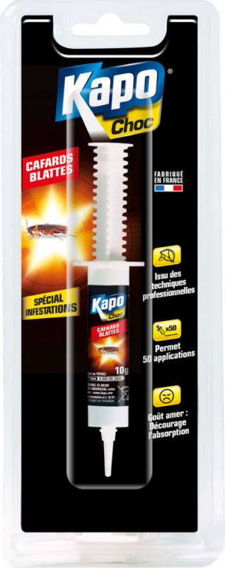 Seringue insecticide : cafards et blattes - 10g