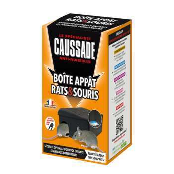 Rat boite appât clé /nc - caussade