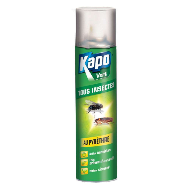 Kapo vert tous insectes aero300ml - kapo