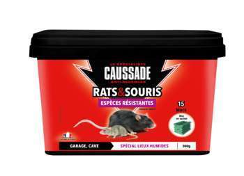 Pack rat & souris espèces résistantes:15x20g