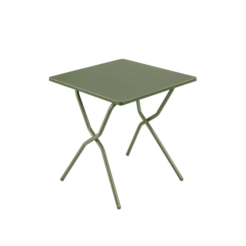 Table de jardin pliante BALCONY métal cb moss