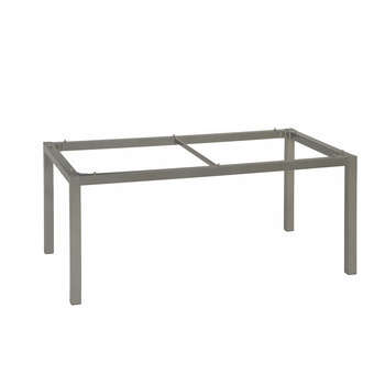 Pied de table : aluminium gris L200cm