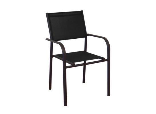 Fauteuil Duca graphite noir<BR><BR>