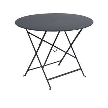 Table Bistro : Ø96cm carbone