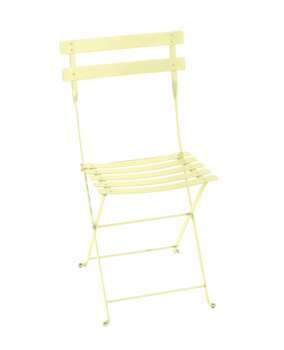 Chaise bistro citron givré