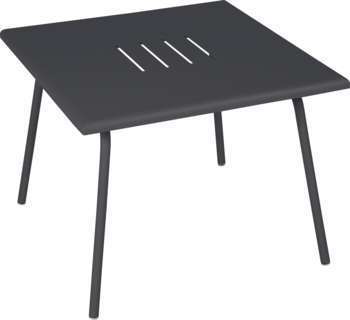 Table basse Monceau : acier,carbone,57x57cm