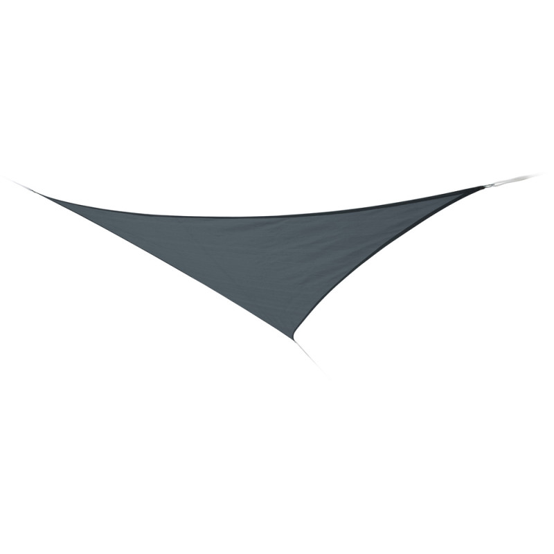 Voile d'ombrage austral triangulaire coloris ardoi