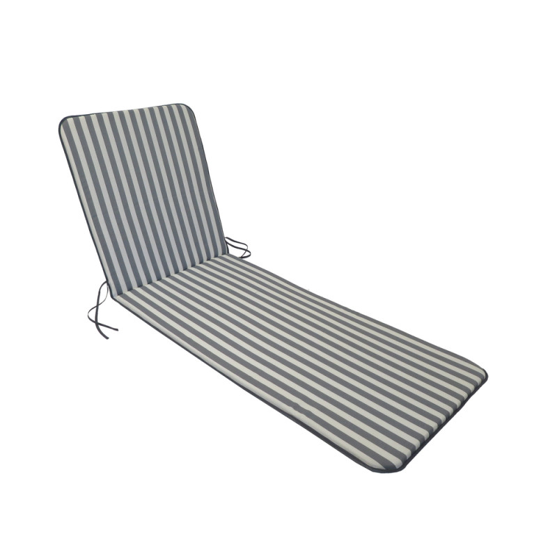 Coussin plaque pour bain de Soleil MATELOT gris cl
