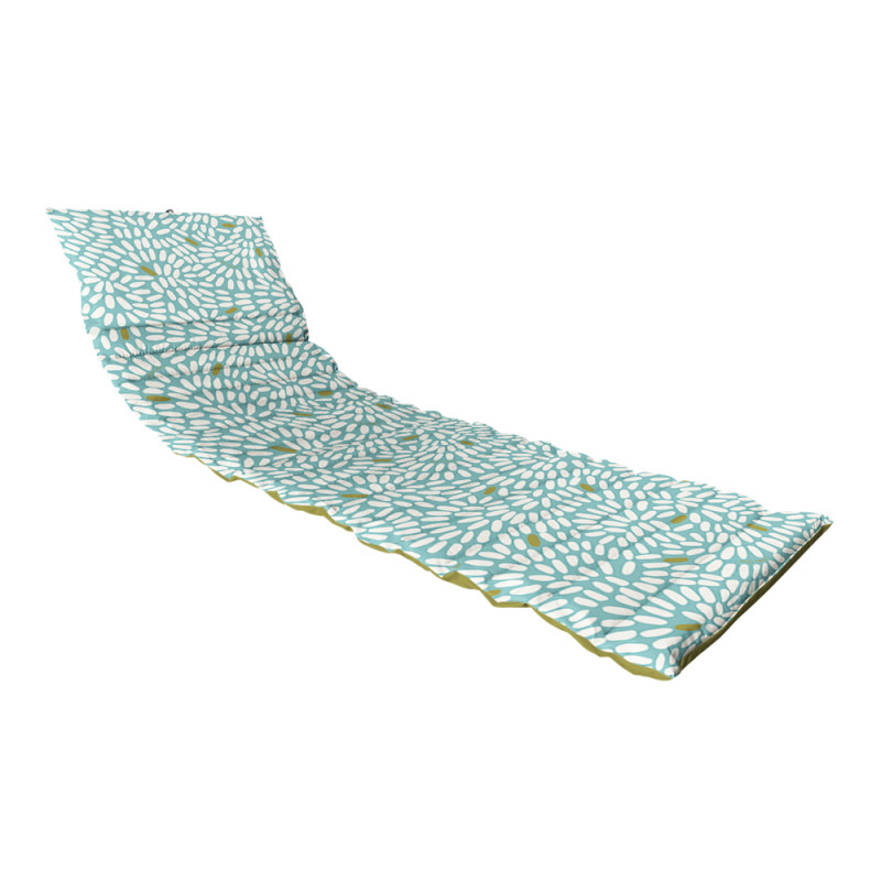 Matelas ondulo éclat émeraude