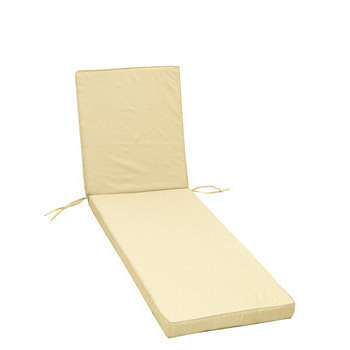 Coussin pour bain de soleil Monte Carlo ivoire - 1