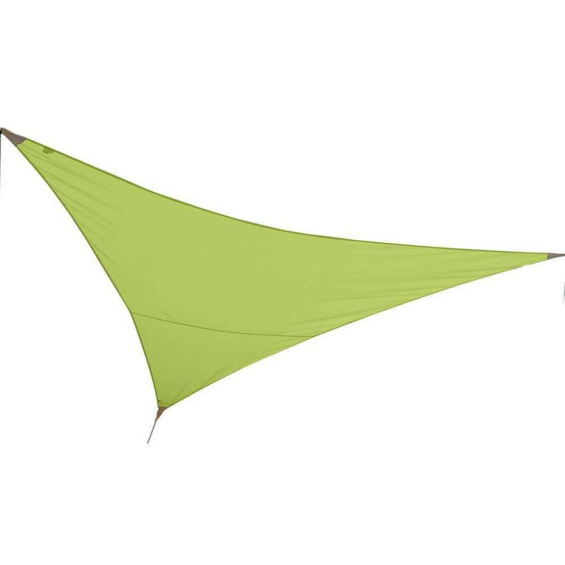 Voile d'ombrage : triangulaire, vert, 3x3x3m