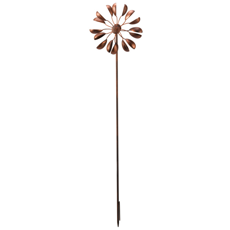 Girouette éolienne Virgo, en métal - H. 120cm