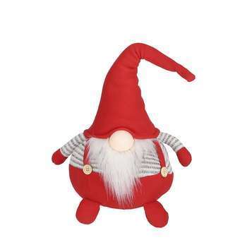 Gnome rouge à poser H. 45 cm