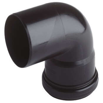 Coude de jonction noir : D105 mm et 45°