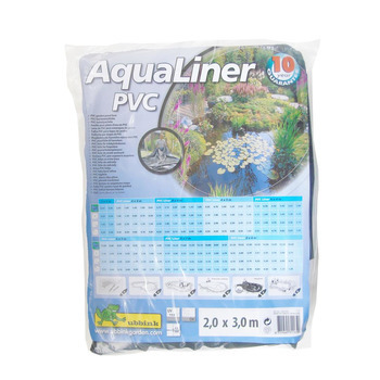 Bâche de bassin Aqualiner : PVC, 0,5mm, 2x3m