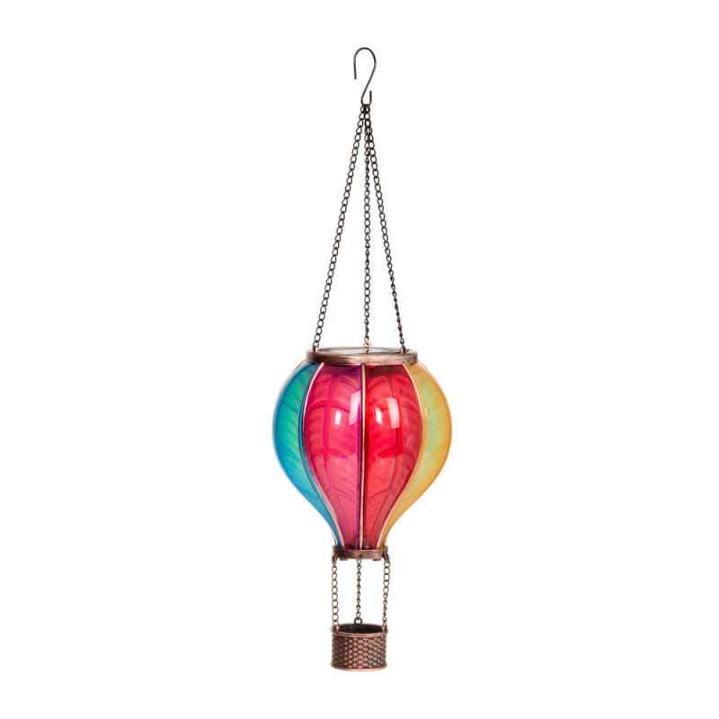 Lanterne solaire 'Montgolfière Rainbow regular' -