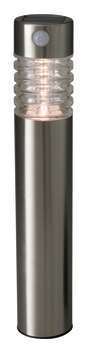Borne solaire Lorient 50 lm en acier aluminium - D