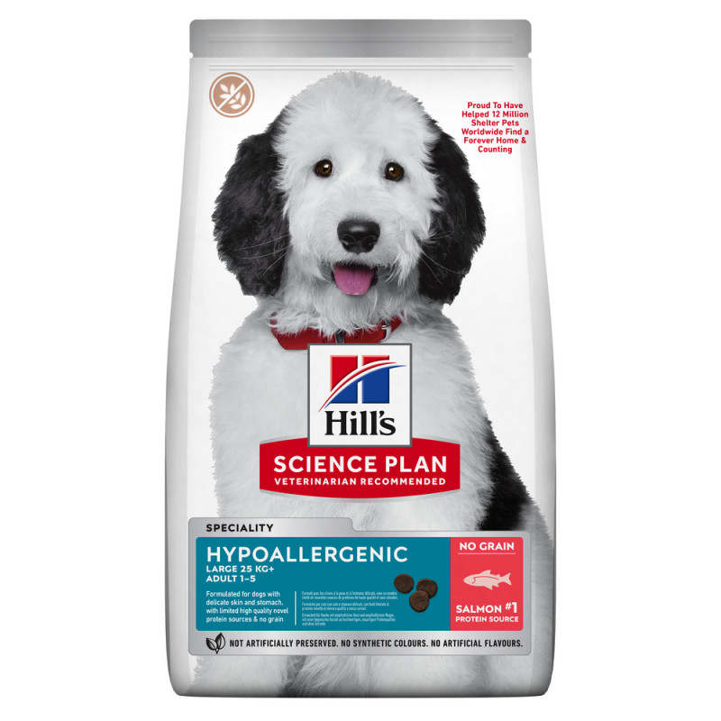 Croquettes chien adulte Hypoallergenic large breed