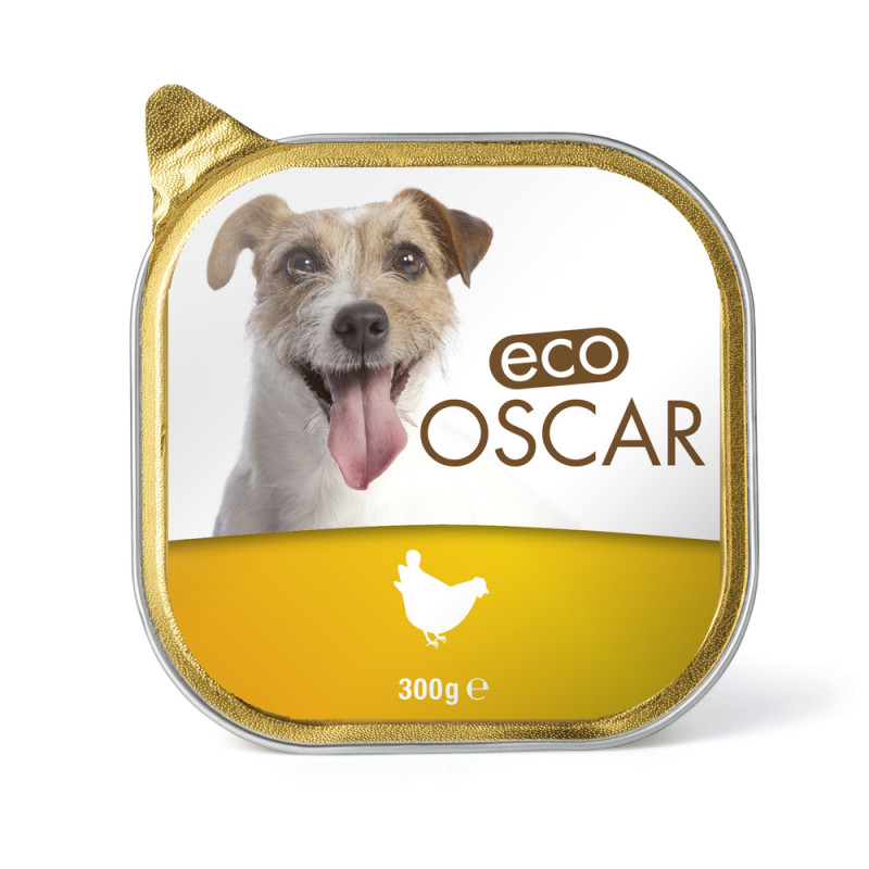 Pâtée Eco Oscar au poulet - pour chien adulte 300g