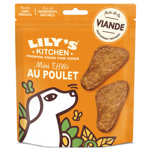 Friandises pour chien adulte : mini effilés au pou