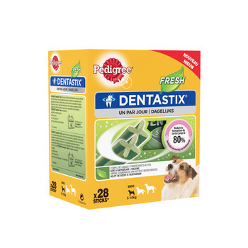 Pedigree Dentastix Fresh pour chien de 5 à 10 kg :