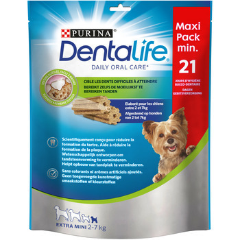 Bâtonnet à mâcher Dentalife: petit chien