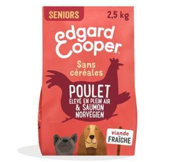 Edgard cooper - croquettes sans céréales poulet &