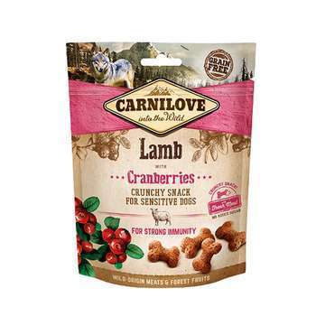 Carnilove Crunchy - Snack Agneau et Cranberries