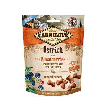 Carnilove Crunchy - Snack Autruche et Mres