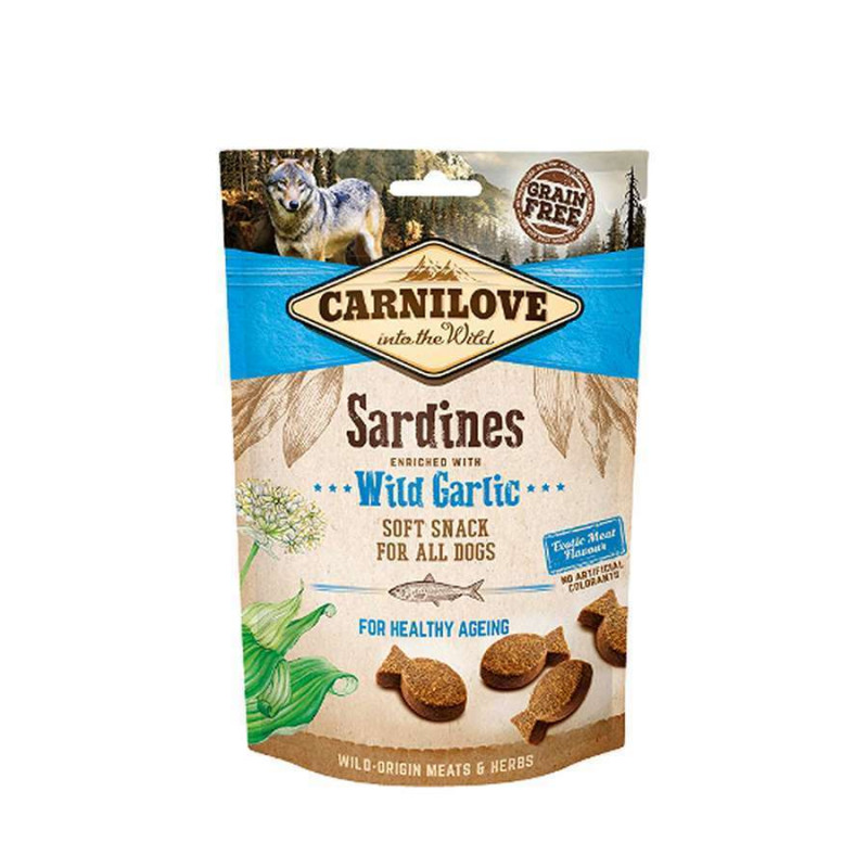 Friandises semi-humide sardine & ail pour Chien 20