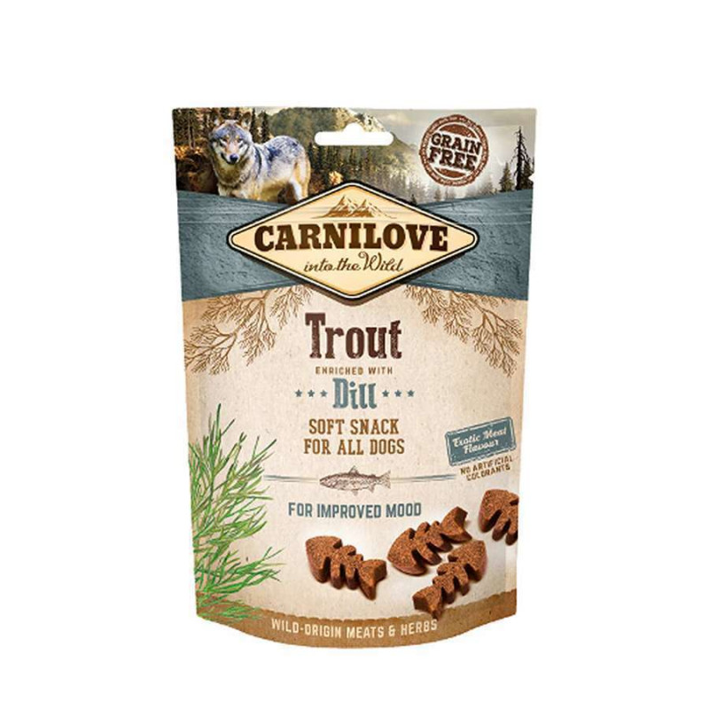 Friandises semi-humide truite & aneth pour Chien 2