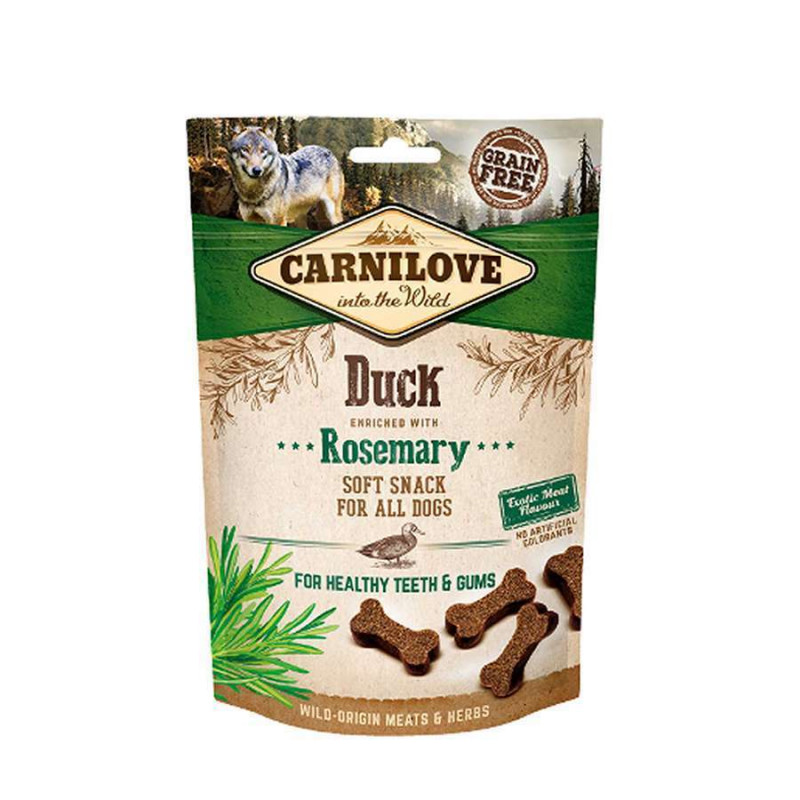 Friandises semi-humide canard & romarin pour Chien
