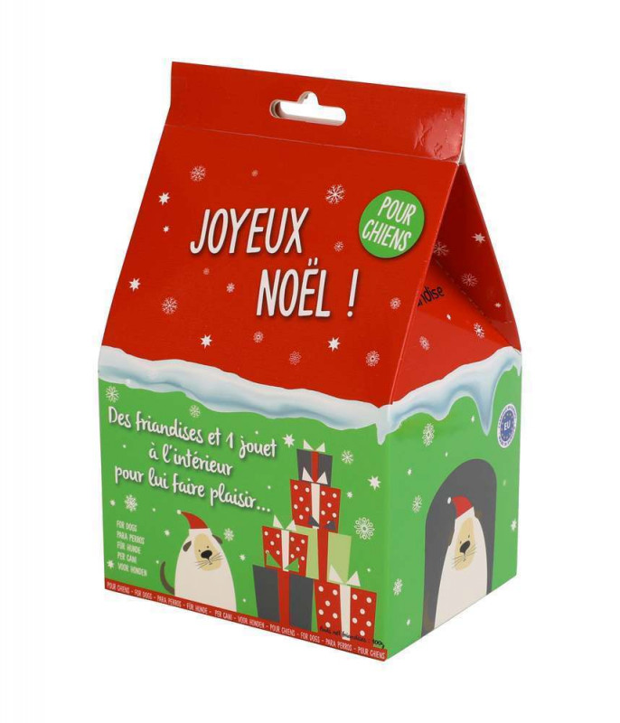 Niche surprise Noël chien