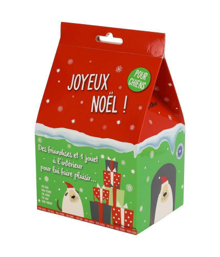 Niche surprise Noël chien