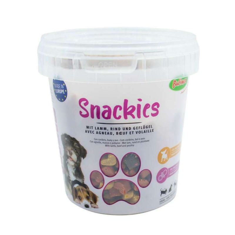 Snackies Agneau, B½uf et Volaille pour chien