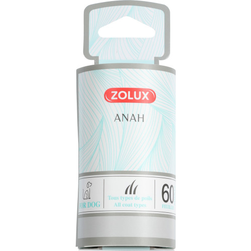Recharge rouleau ramasse poils Anah pour chien