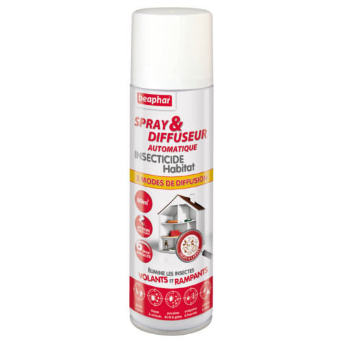 Spray et diffuseur automatique, insecticide d'habi