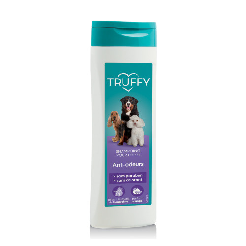 Shampoing Truffy anti-odeurs pour chien 250ml