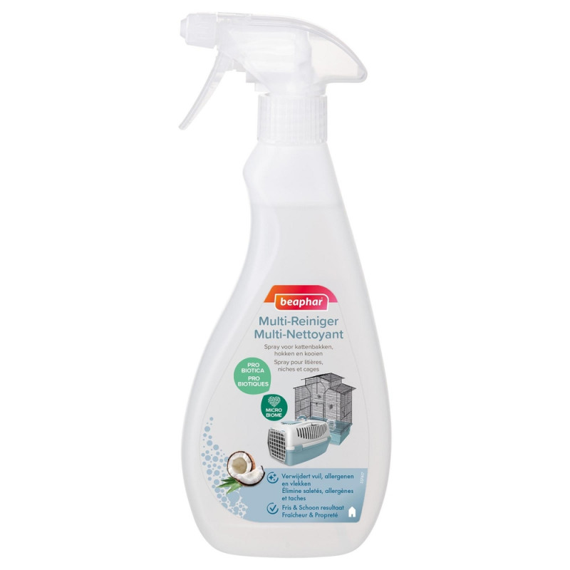 Multi-Nettoyant - Spray pour litières, niches et c