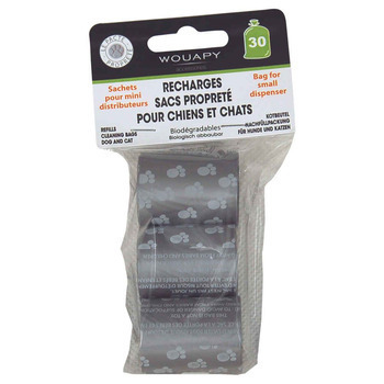 Recharge de sachets pour mini distributeur ramasse