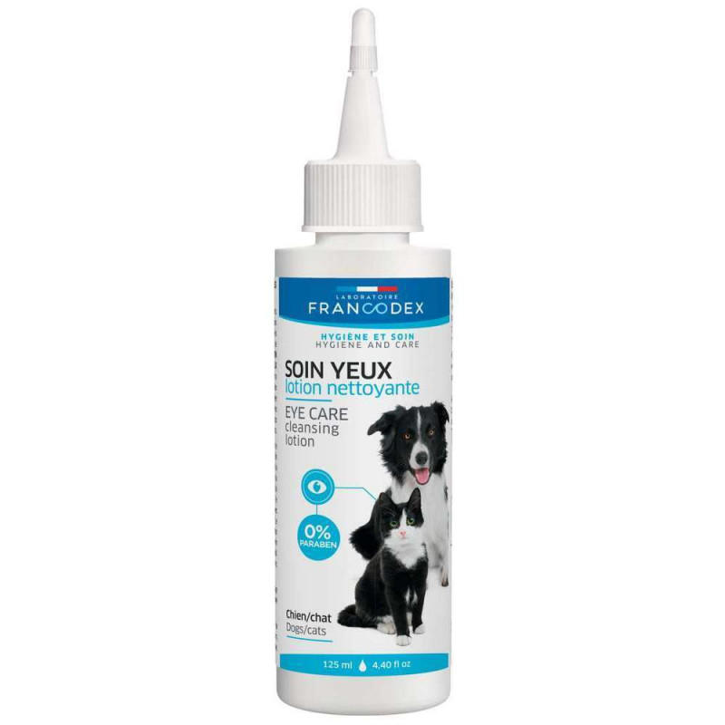 Nettoyant pour les yeux pour chien et chat 125ml