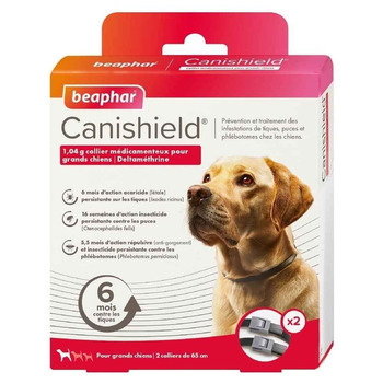 Canishield Collier Gd Chien X2