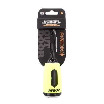 Distributeur sac a crotte LED