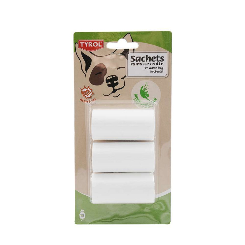 Recharge Tyrol sachets ramasse crottes biodégradab