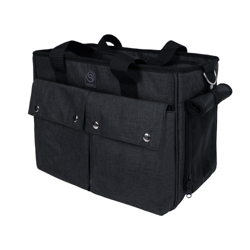 Sac baroudeur 40x21x30 cm noir pour chien