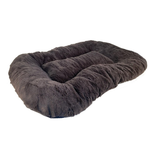 Coussin Ovaly pour chien gris 60cmx38 cm