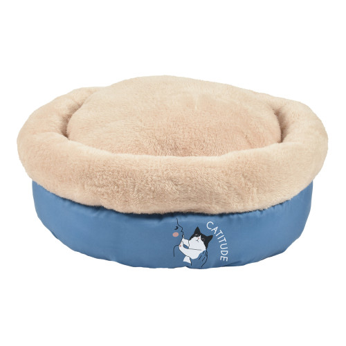 Couchage nid pour chat, collection Tea party, colo