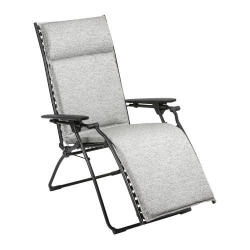 Fauteuil Relax matelassé BAYANNE Granit