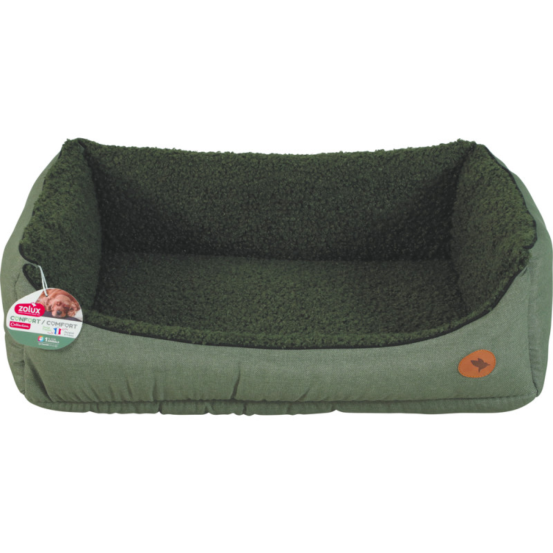 Sofa pour chien, Billy vert T. 80