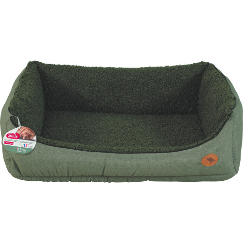 Sofa pour chien, Billy vert T. 80